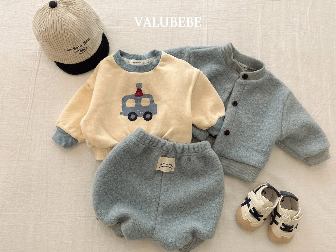 [valubebe] Ivy boa bloomer pants