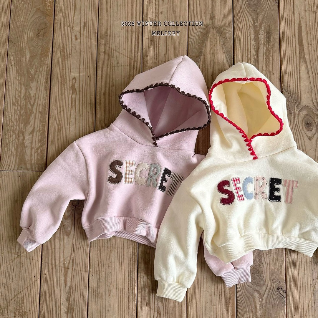 [Melikey] Secret patch hoodie