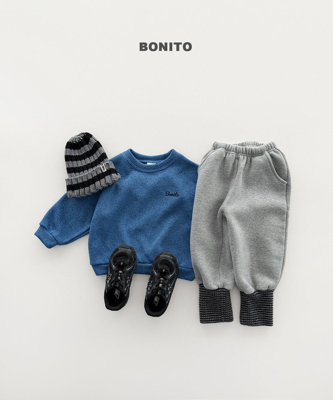 [BONITO] Color knit mtm