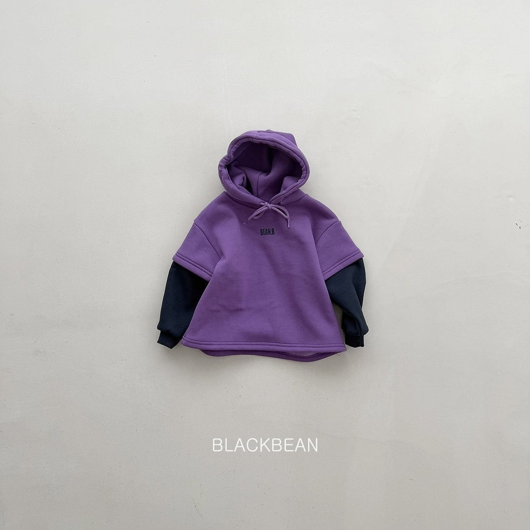 [BLACK BEAN] Soft hoodie