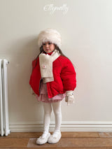 [ELLY MOLLY] Snow crepe jumper