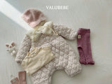 [valubebe] Sherbet flower padding suit