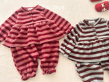 [valubebe] Ruffle skirt suit