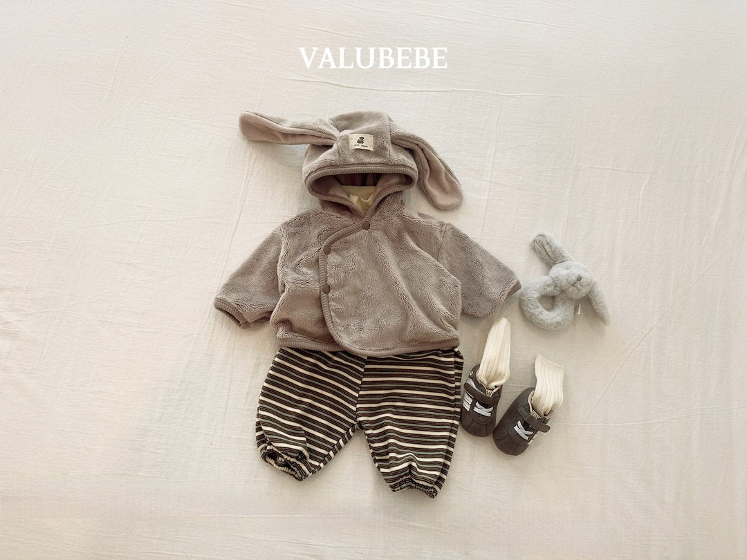 [valubebe] Rabbit fleece jacket