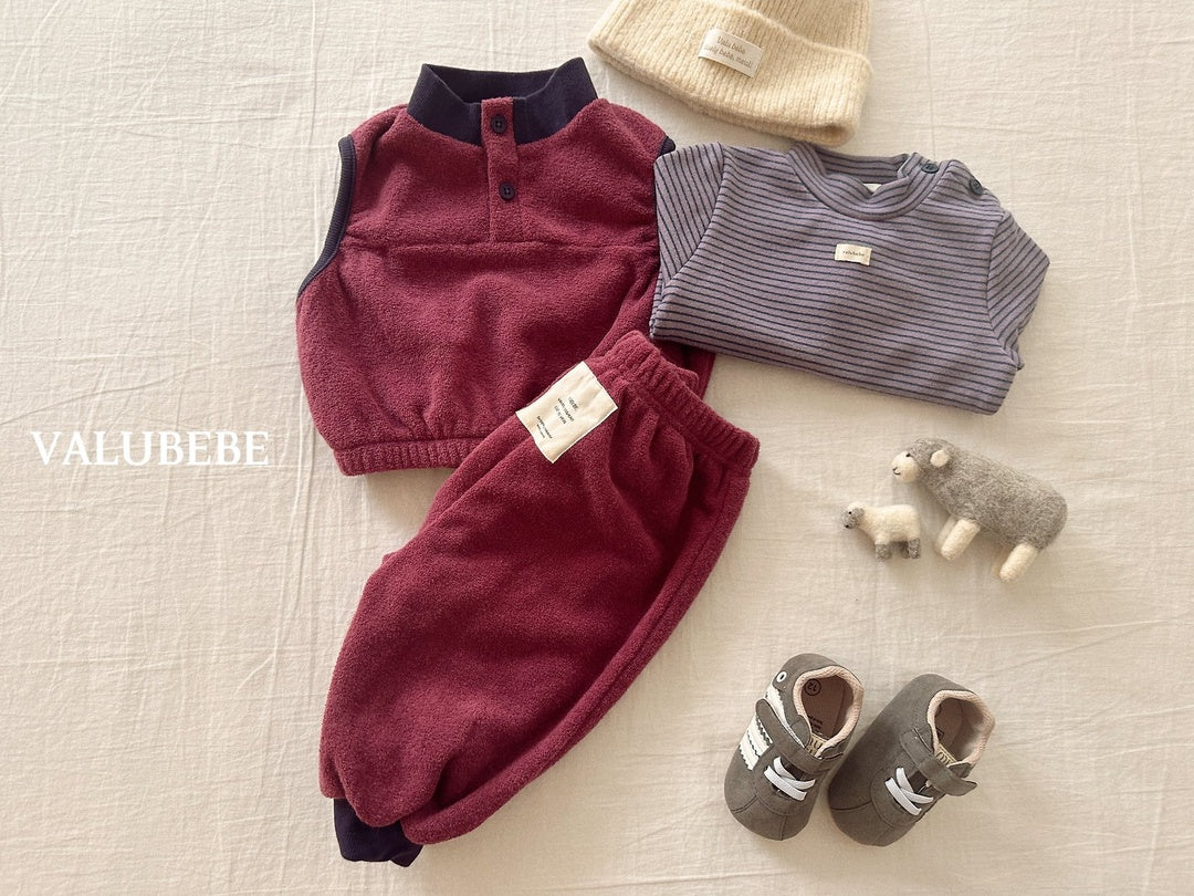 [valubebe] Mild fleece pants