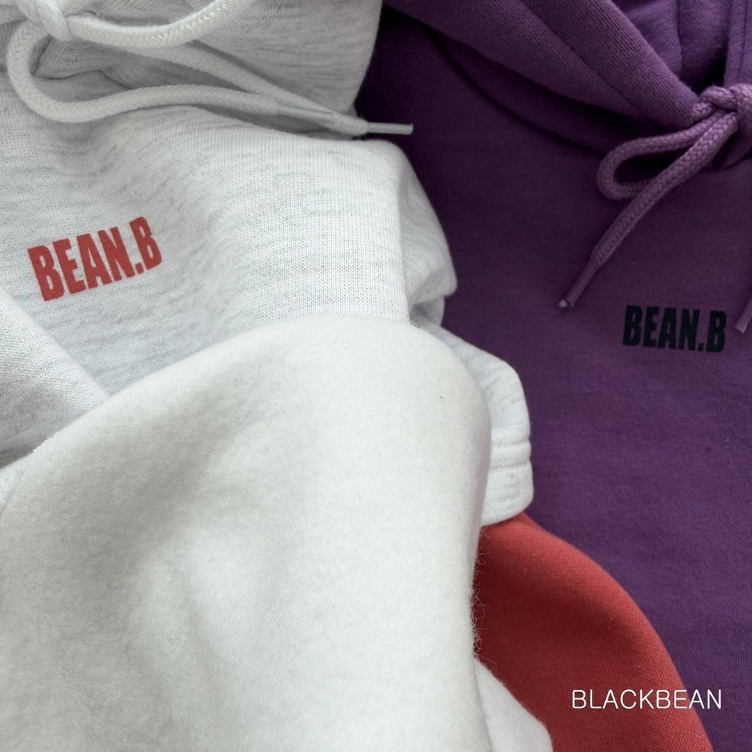 [BLACK BEAN] Soft hoodie