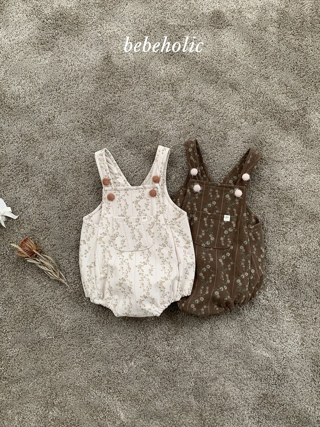 [bebeholic] Lolly suspender rompers