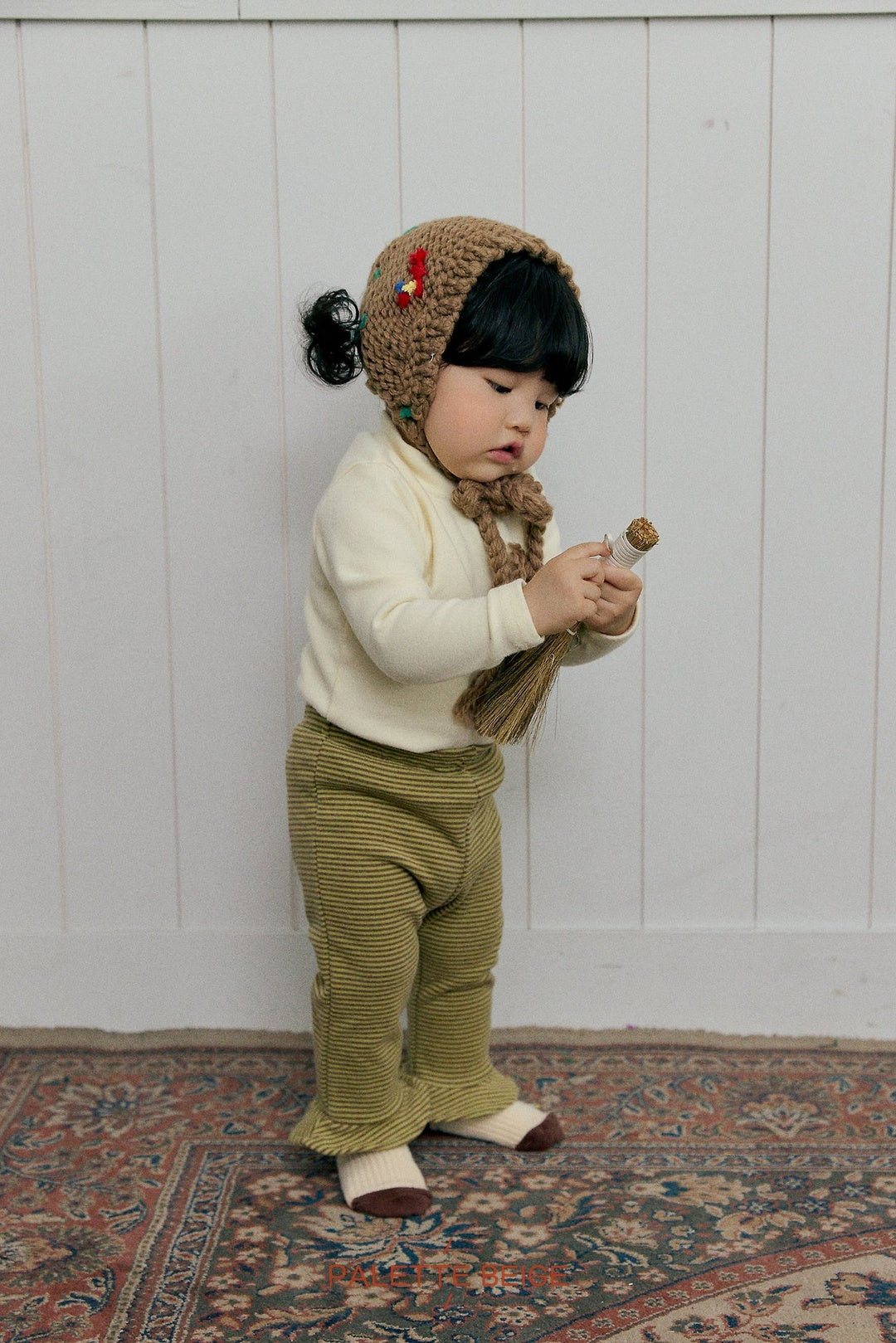 [PALETTE BEIGE] Bebe hole leggings