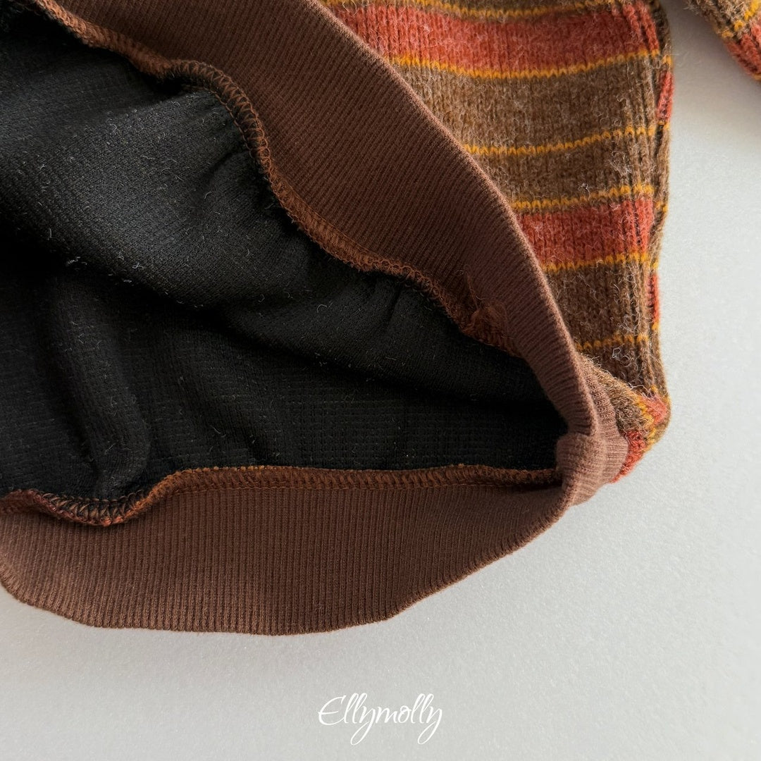 [ELLY MOLLY] Globe knit mtm