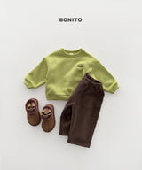 [BONITO] Color knit mtm