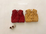 [valubebe] Frill padded vest