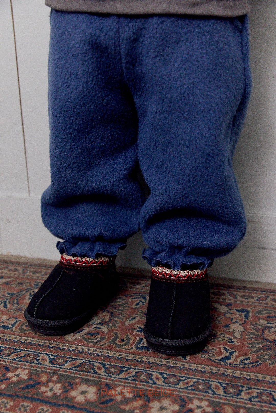 [PALETTE BEIGE] Winter frill pants