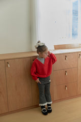 [berryberry] Wool bear V neck tops