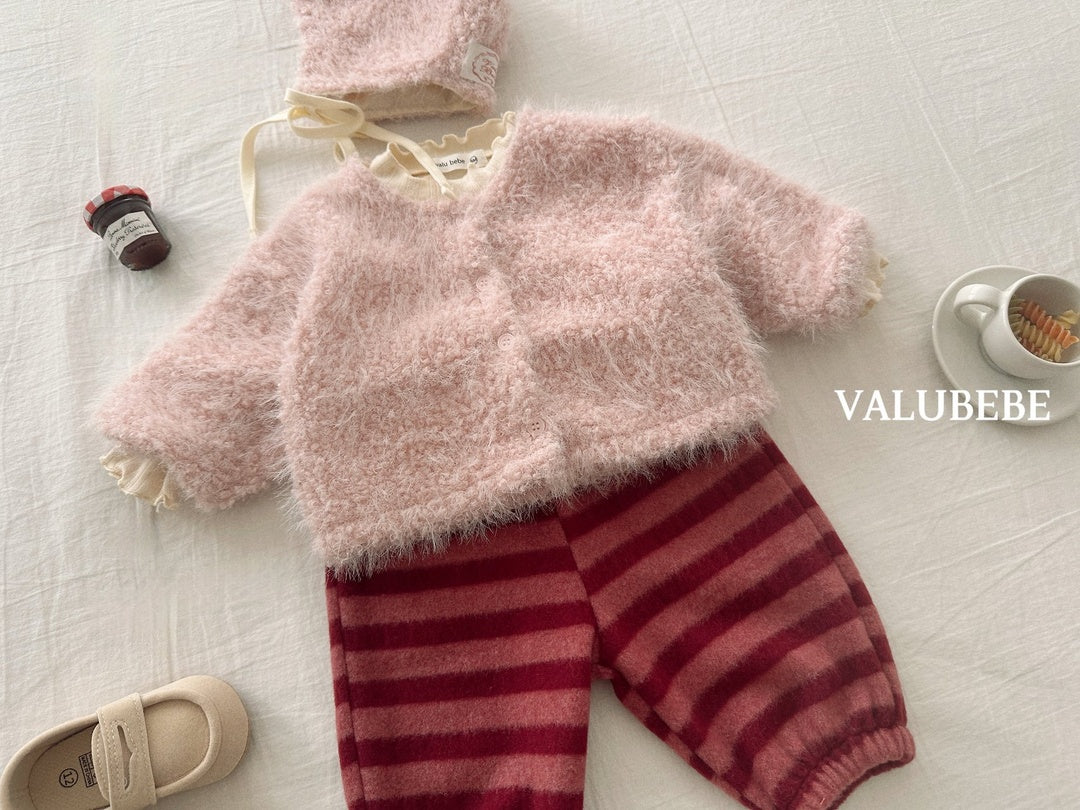 [valubebe] Winter embossed pants