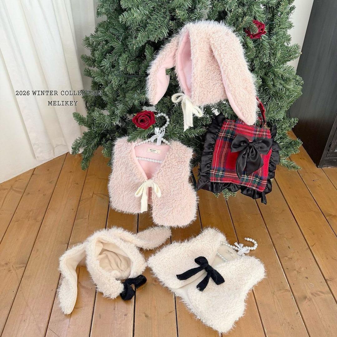 [Melikey] Rabbit fur hat