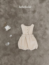 [bebeholic] Pony suspender rompers