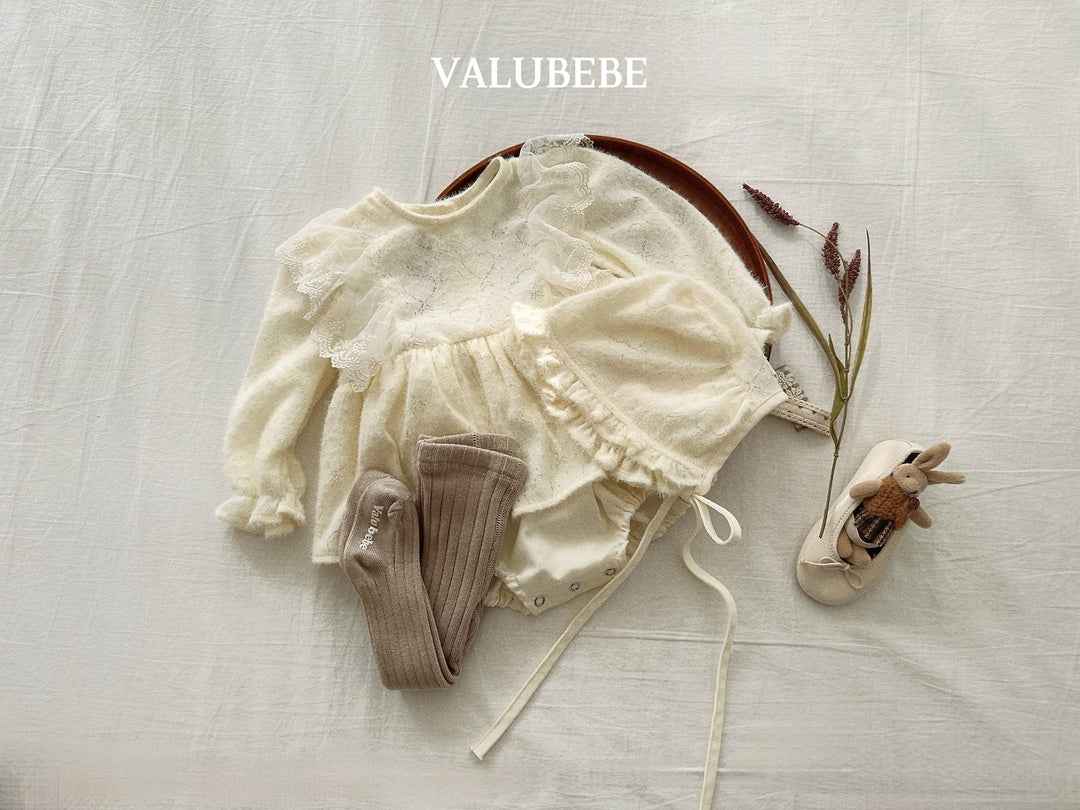 [valubebe] Bella lace skirt suit
