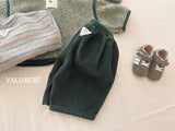 [valubebe] Patch corduroy pants