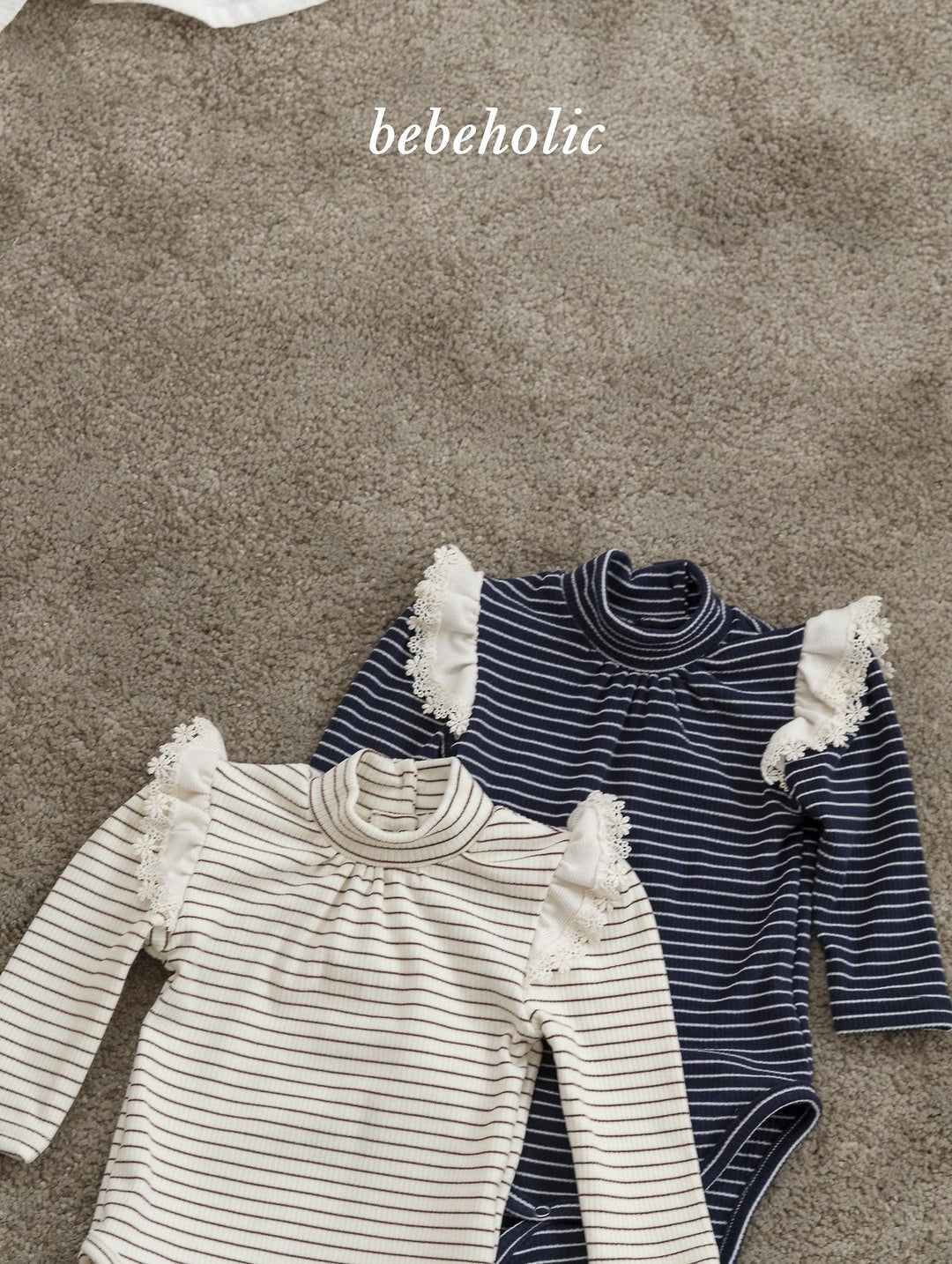 [bebeholic] Ronny stripe wing rompers