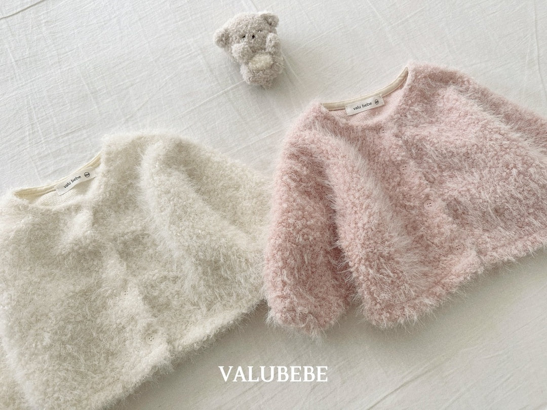 [valubebe] Oard fur cardigan