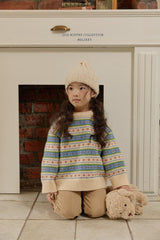 [Melikey] Vintage indian knit