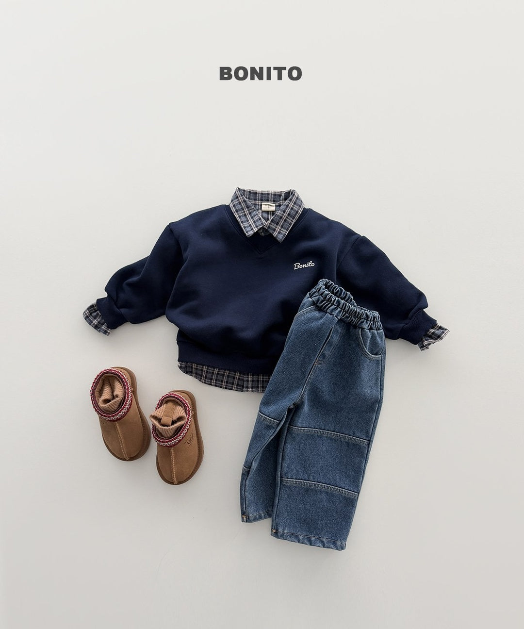 [BONITO] Winter panel denim