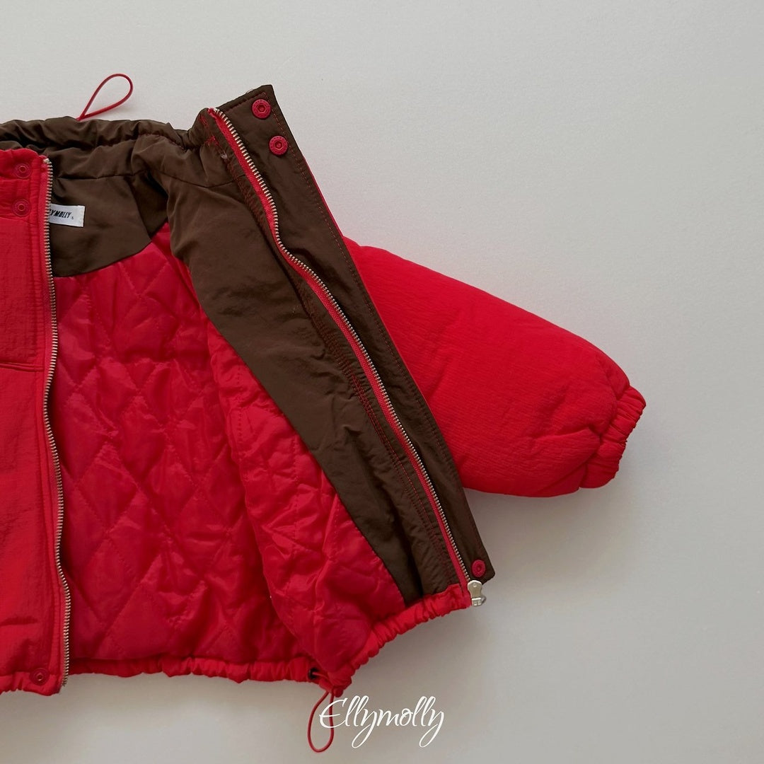 [ELLY MOLLY] Snow crepe jumper