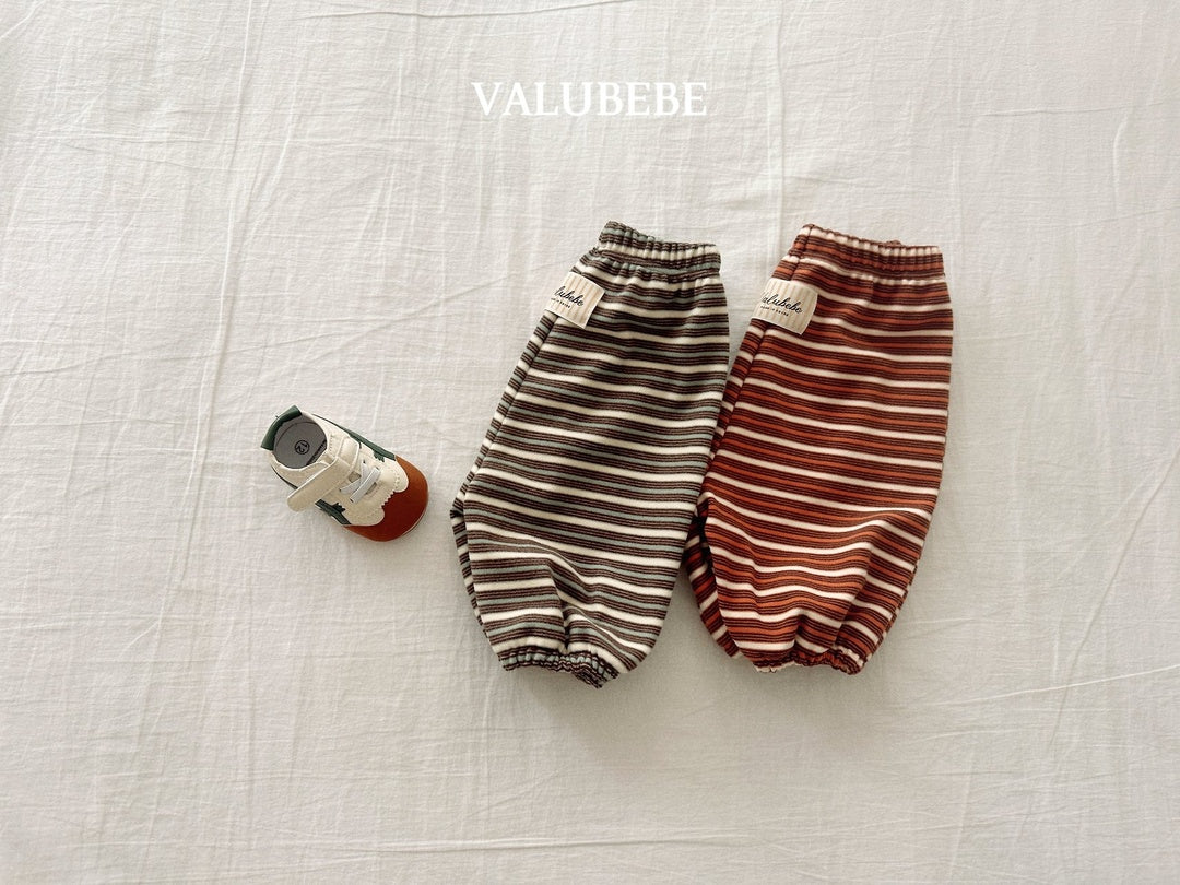 [valubebe] Watu stripe jogger pants