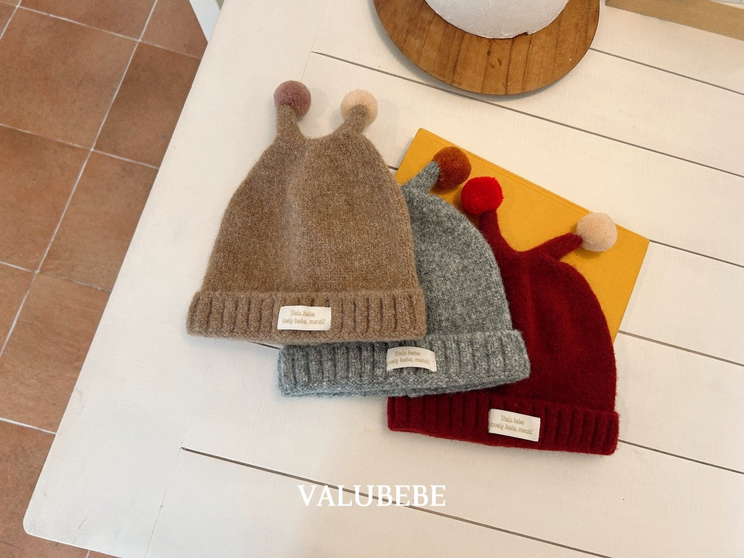 [valubebe] Pompom beanie
