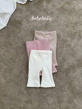 [bebeholic] Basil rib flare pants