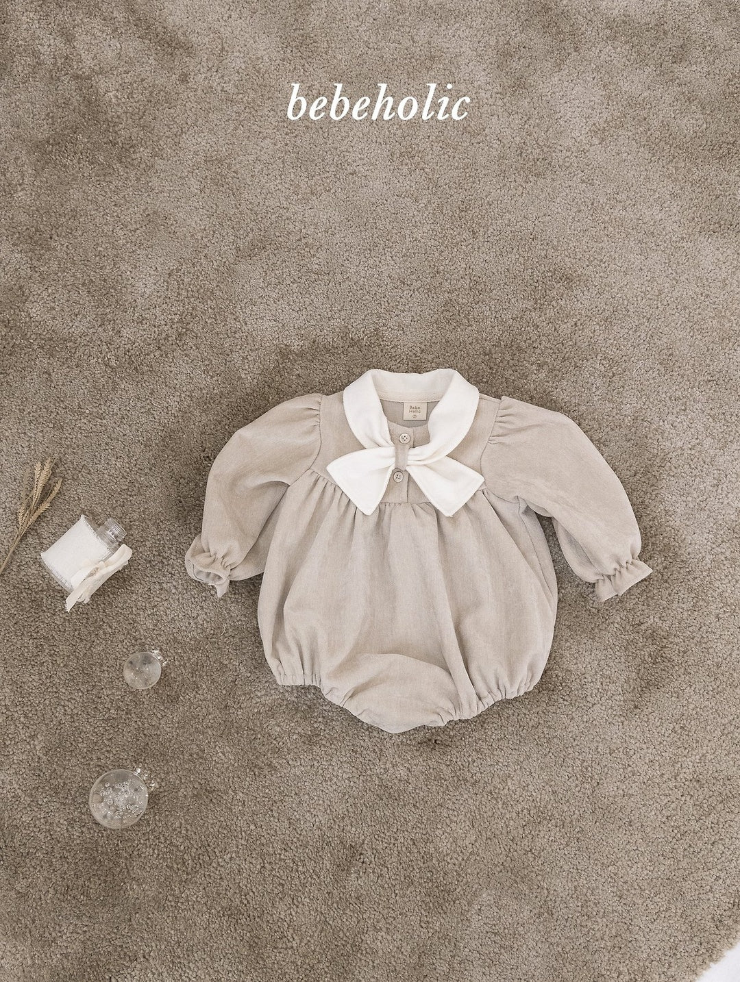 [bebeholic] Berni ribbon rompers