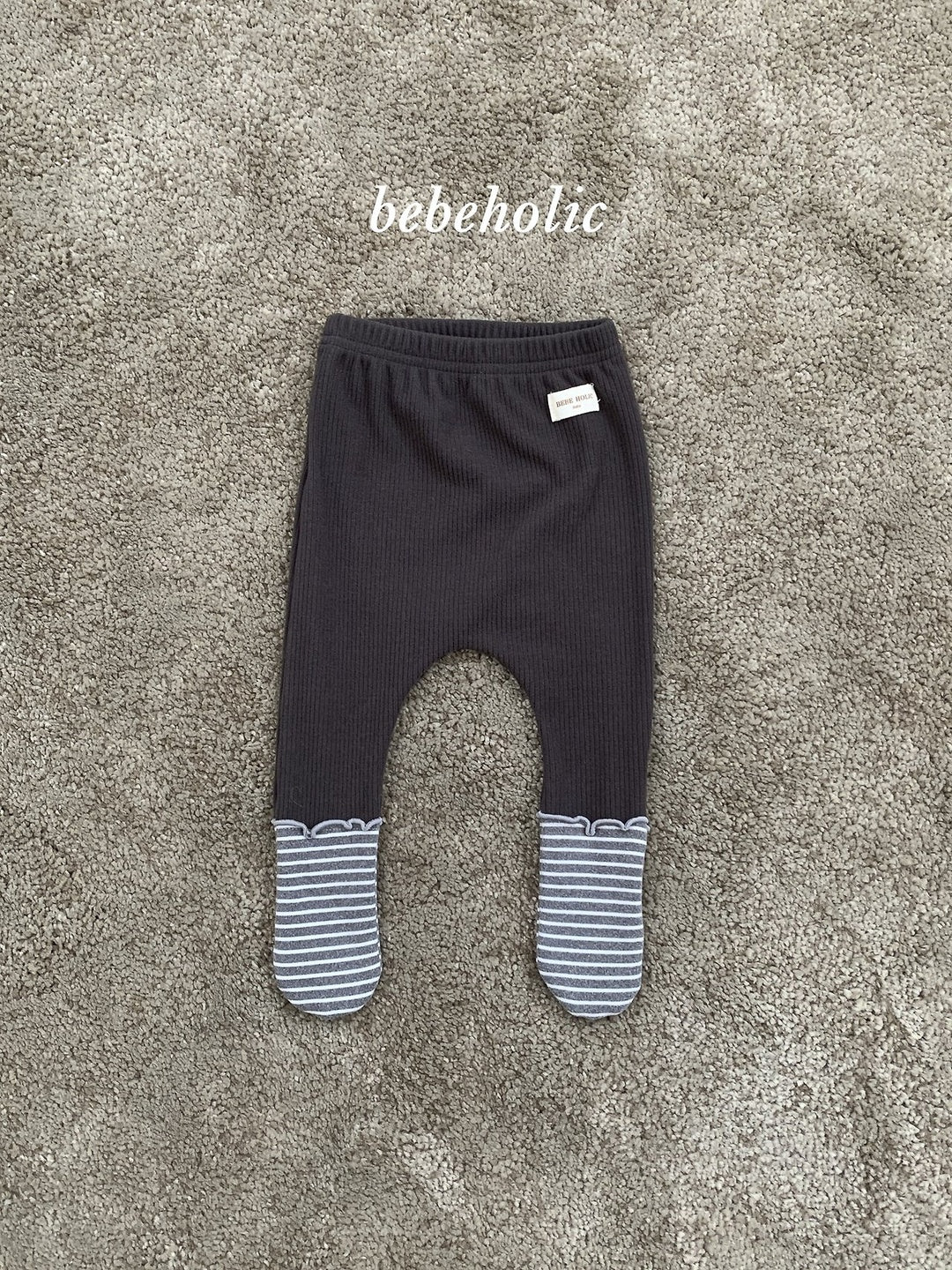 [bebeholic] Pippi stripe footed leggings