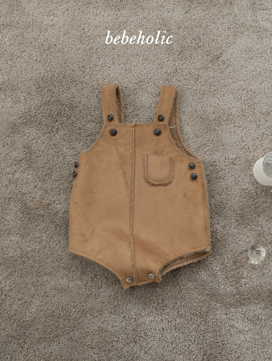 [bebeholic] Moose suspender rompers