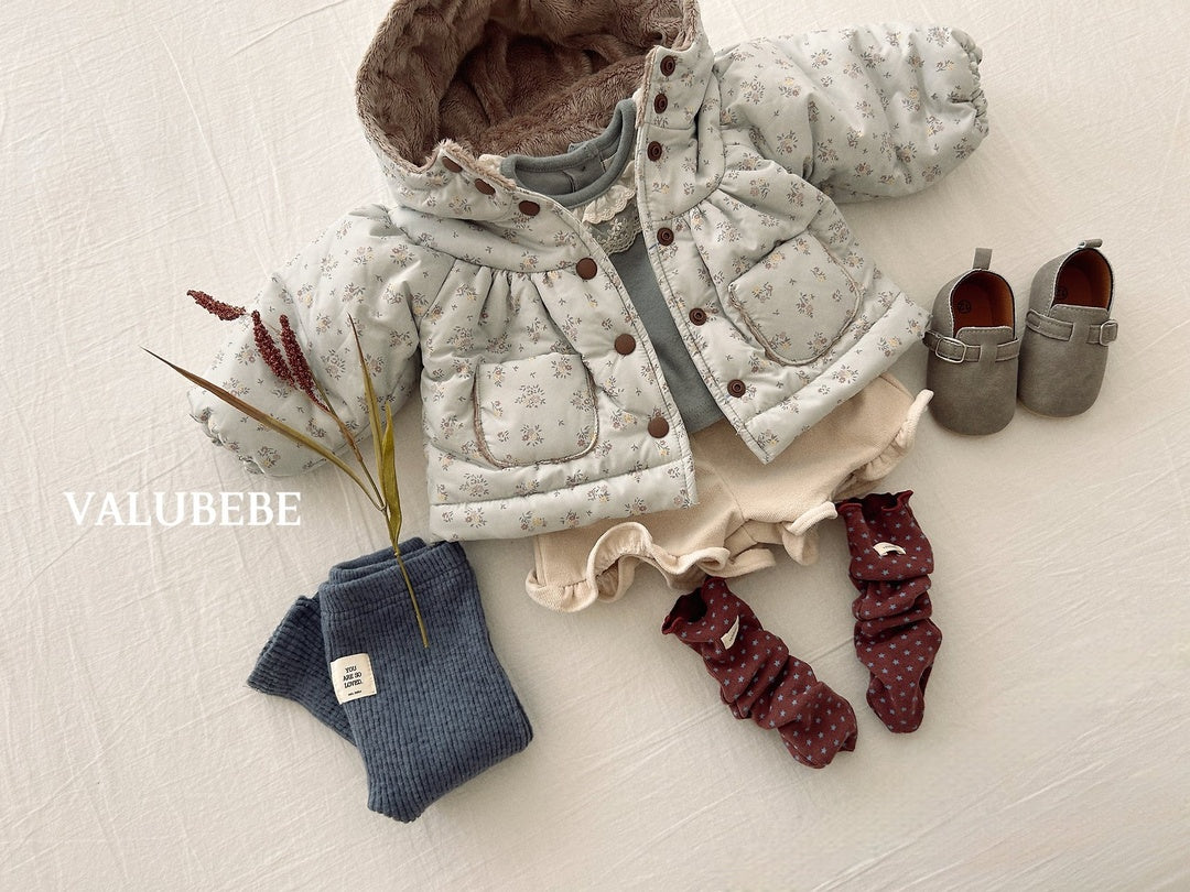 [valubebe] Warm ribbed leggings