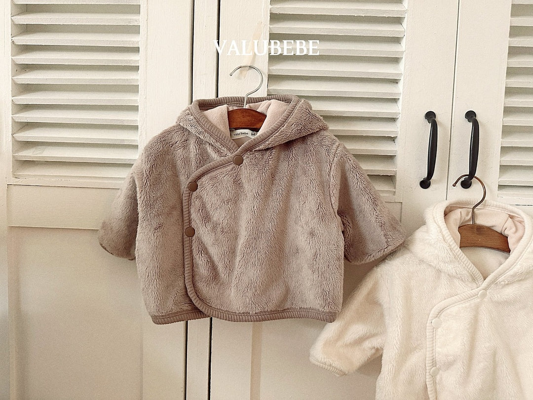 [valubebe] Rabbit fleece jacket