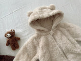 [valubebe] Bear fleece suit