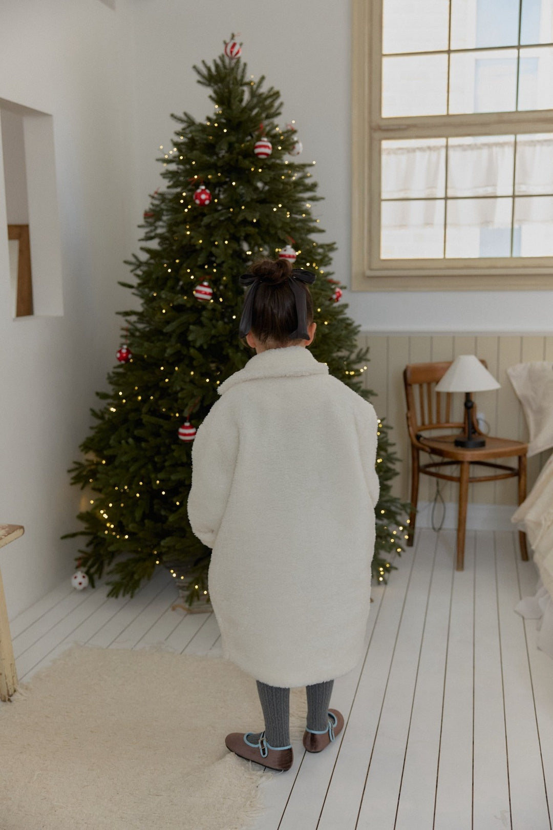 [berryberry] Fluffy toggle coat