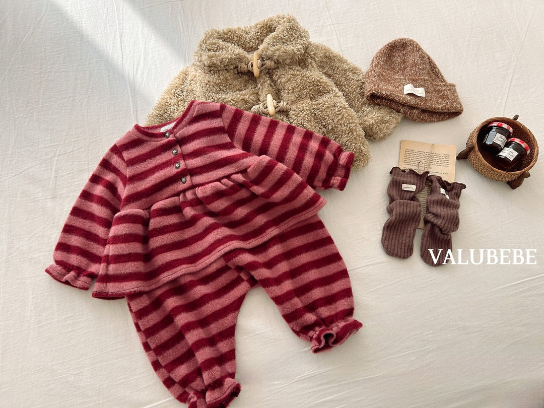 [valubebe] Warm mellow rib socks