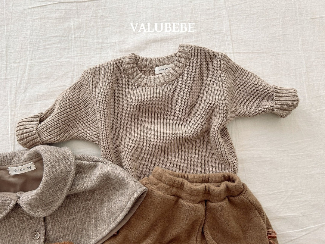 [valubebe] Robo round knit