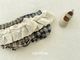 [valubebe] Checked lace bloomer