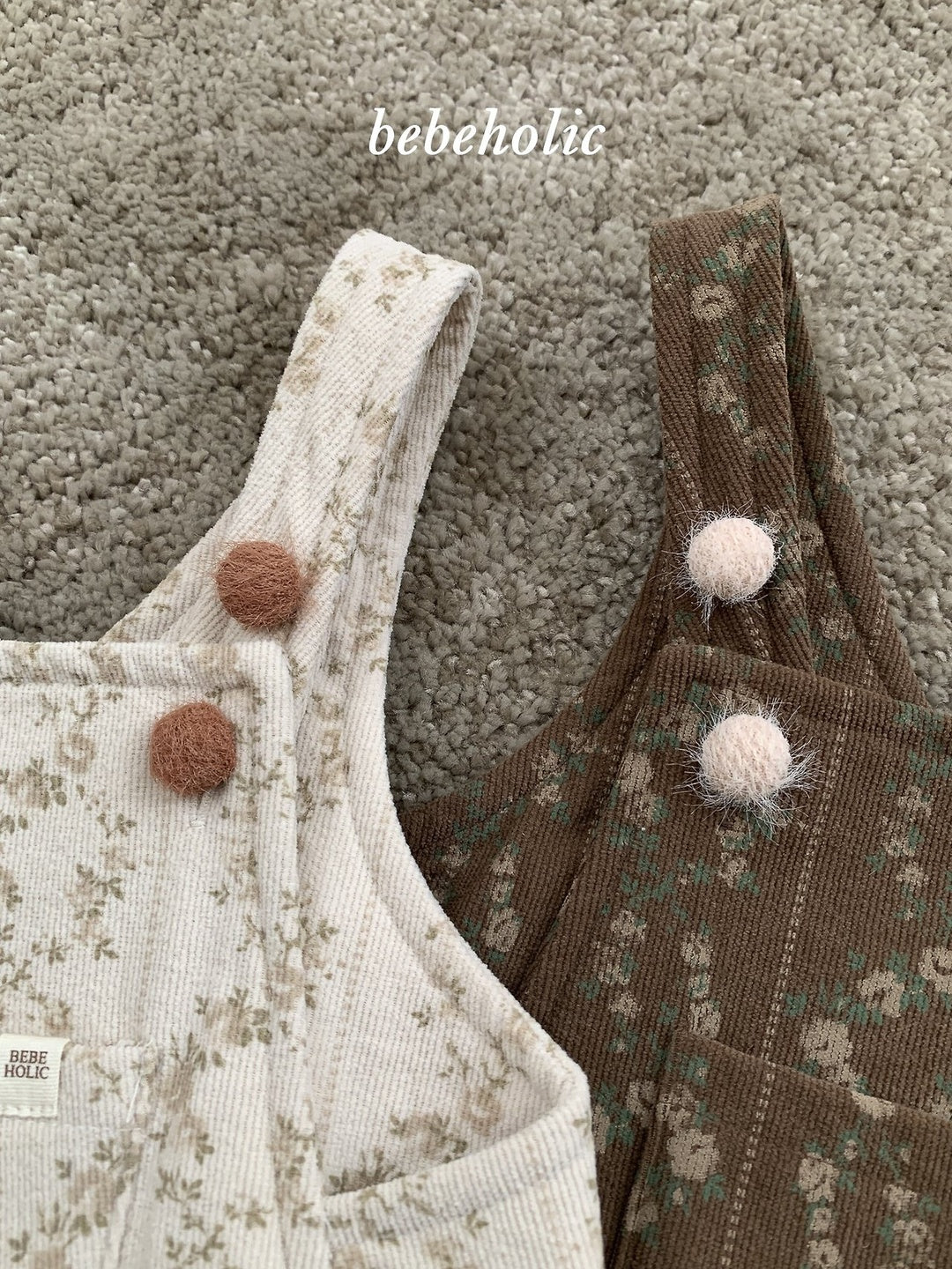 [bebeholic] Lolly suspender rompers