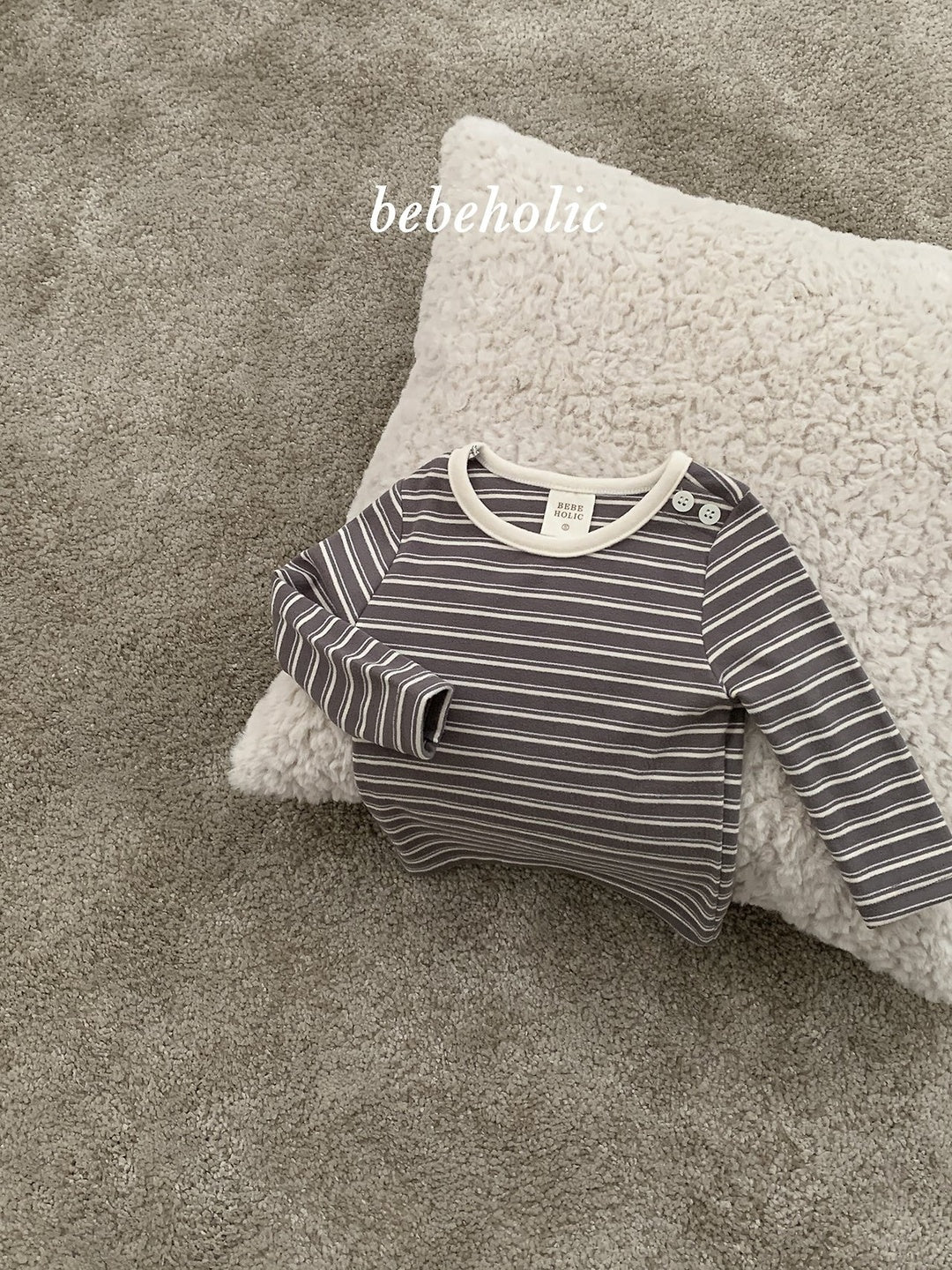 [bebeholic] Toto stripe tee
