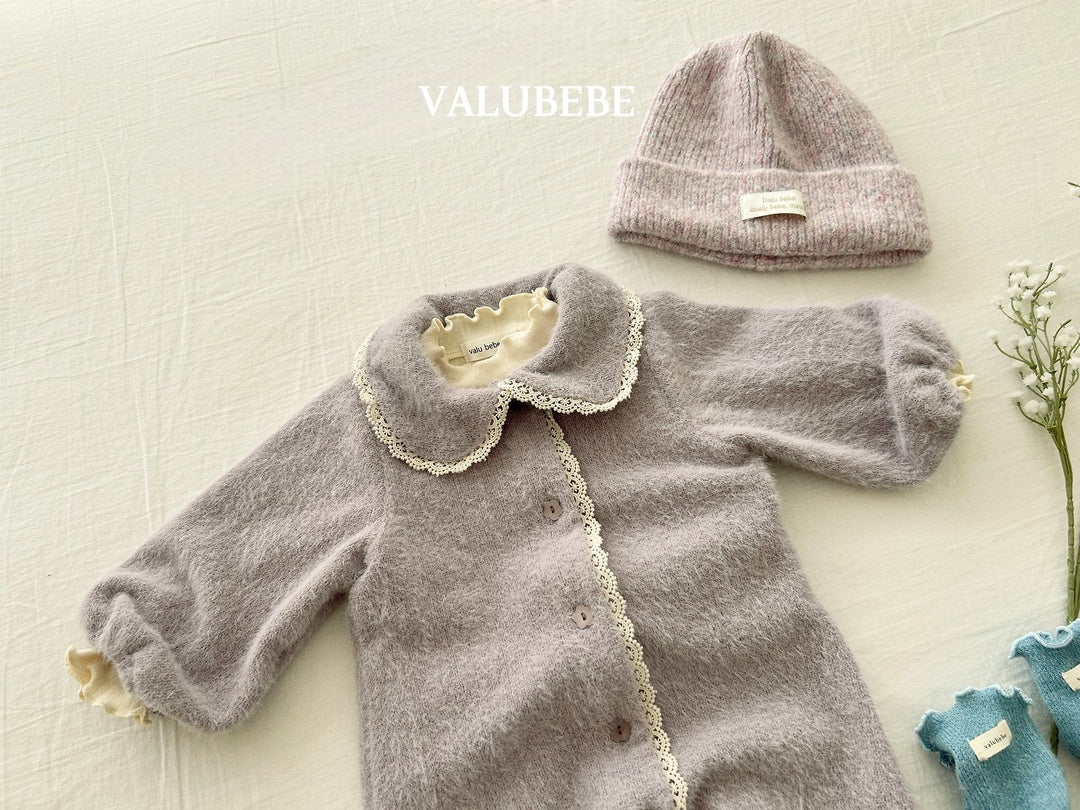 [valubebe] Coco knit footed suit