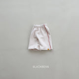 [BLACK BEAN] Post line pants