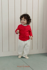 [PALETTE BEIGE] Winter frill pants
