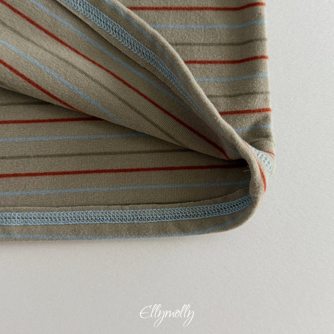 [ELLY MOLLY] Club stripe tee