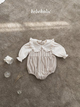 [bebeholic] Lip frill collar rompers
