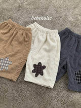 [bebeholic] Patch corduroy pants