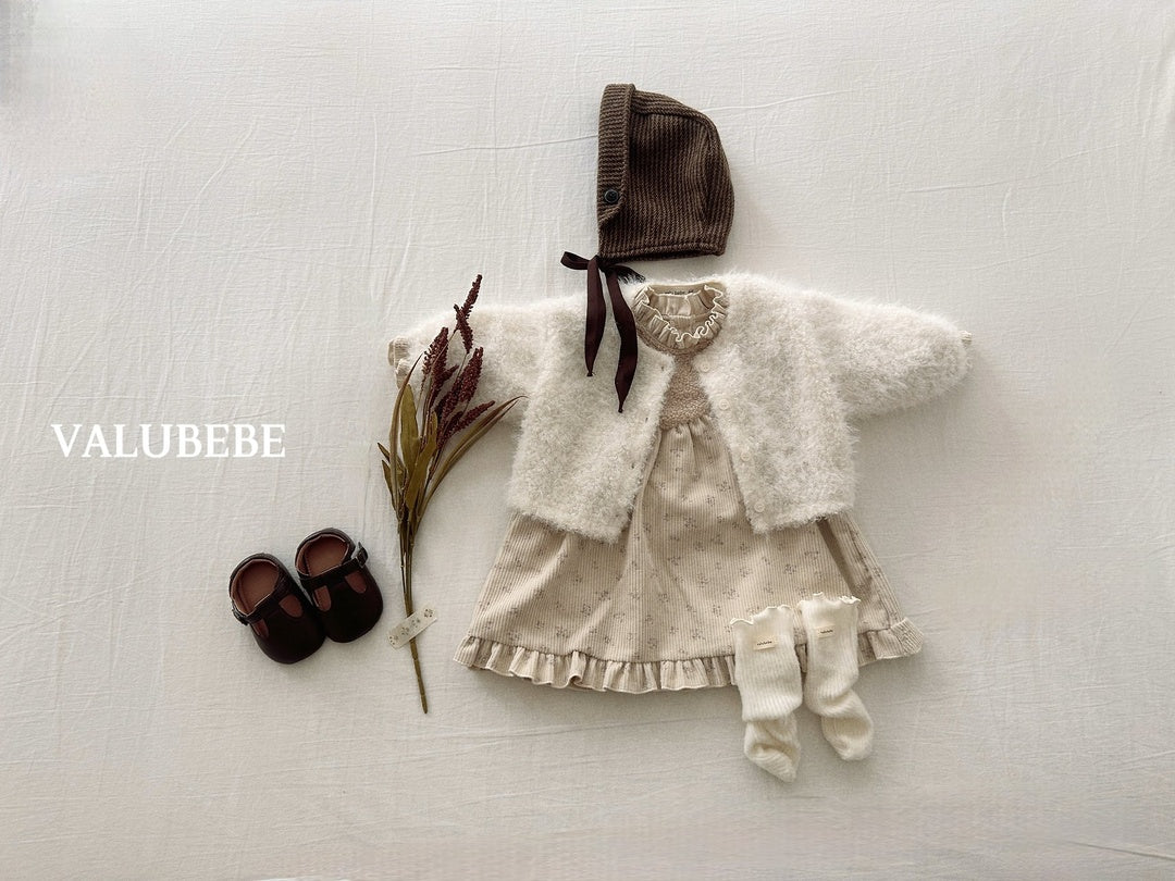 [valubebe] Oard fur cardigan