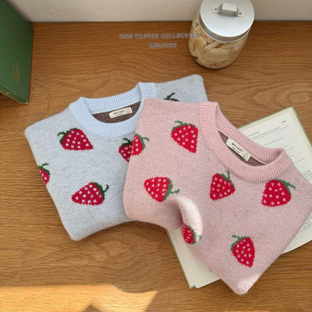[Melikey] Strawberry knit